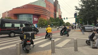 北京朝阳大悦城周边老小区北京的角落Old residential areas around Chaoyang Joy City in Beijing