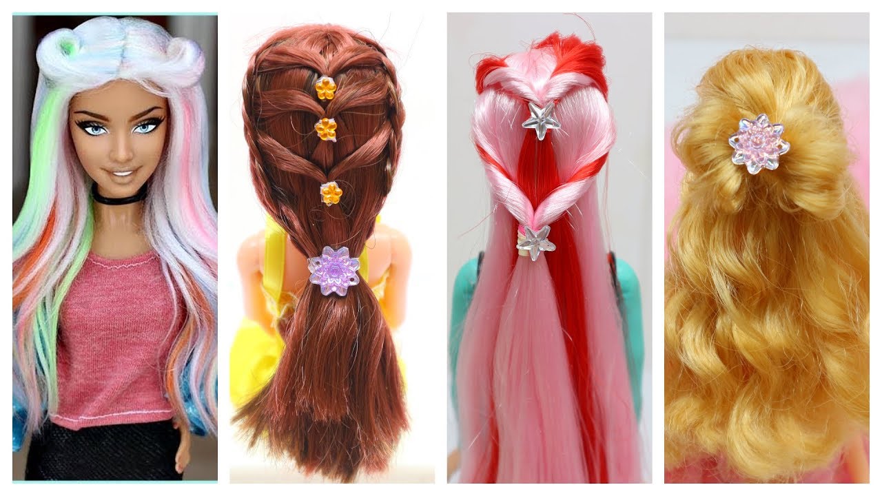 Barbie Hairstyles For Medium Hair Hairstyle Guides