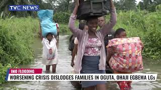 VIDEO: Heavy Floods Displace Families in Two Imo Council Areas
