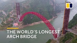 China built world’s longest arch bridge