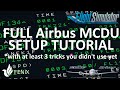 Airbus Type Rating: FULL MCDU Setup Tutorial | Real Airline Pilot