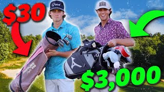 Playing a Golf Match - $30 Clubs VS $3000 Clubs