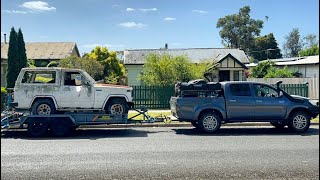 Mk Ute build Episode 3 - Picking up Another Mk Patrol to use the engine from.