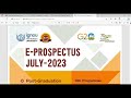 ignou released common prospectus july 2023 ignou july 2023 programme details @gullybaba