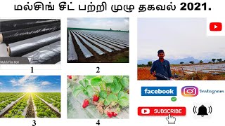 Mulching sheet - களை முளைப்பதில்லை, குறைந்த நீர் போதுமானது@muppogam