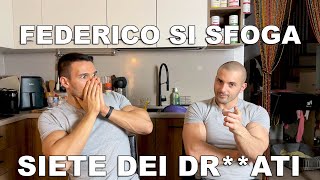 FEDERICO SANNA SI SFOGA! COSA NE PENSA DEI FAKE NATTY E DEI DOPATI...