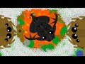 MASSIVE LAVA SPIDER WEB NEST ft La Flame // Eagle Spider Web Troll (Mope.io Funny Moments)