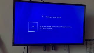 PS4 Shutdown