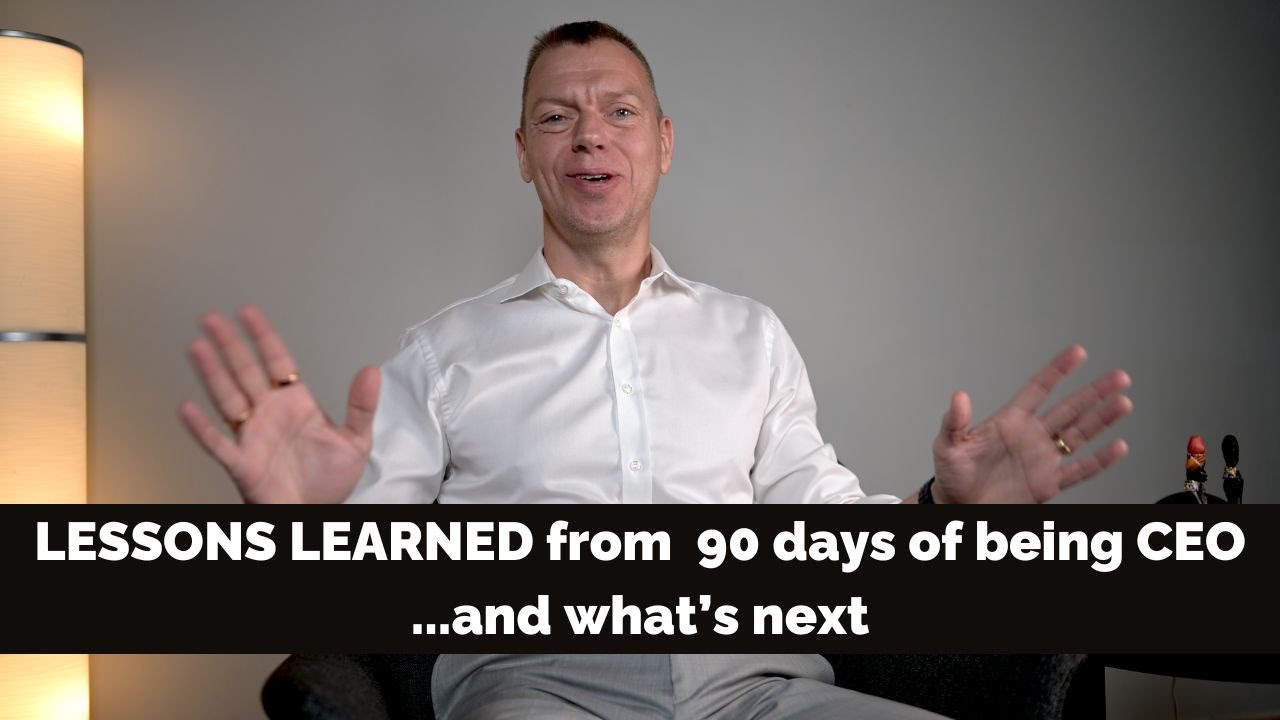 I Left What I Ve Learned From 90 Days Of Being Ceo Key Lessons And