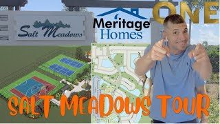 SALT MEADOWS Meritage Homes, New Construction Community Parrish Florida tour by Robert Lunt