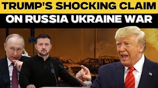 Trump Speech Live: Trump's Shocking Reveal on Russia-Ukraine War| Trump News | Zelensky | Putin