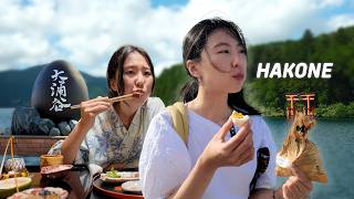 Japan Vlog - 1 day trip to an onsen in Hakone (I was attacked by a cicada)