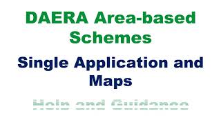 2022 Single Application and Maps Steps 1-4