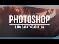 Photoshop I Lady Gaga - Coachella Poster