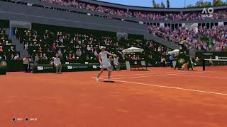 Świątek I. vs Muchová K. [WTA 23 Final] | AO Tennis 2 gameplay #aotennis2 #wolfsport