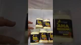 (03002060175) CUTISH AHA Multi Alpha Hydroxy Acid Pineapple Fruit Facial Set 4 Parlour Salon Barber