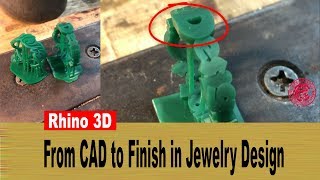 ジュエリー製作 - CAD から仕上げまで (2018)