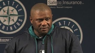 TEX@SEA: McClendon on Hernandez's outing in loss