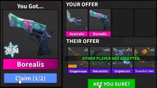 What Do People Trade For The NEW AURORA SET!??! (Murder Mystery 2)