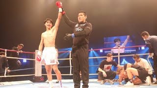 【K-1】大久保琉唯、朝倉兄弟の同門MMA戦士を三日月蹴りで倒す！プロ初KO勝利