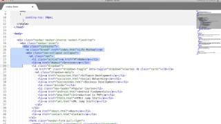Creating Drop Down List in Twitter Bootstrap