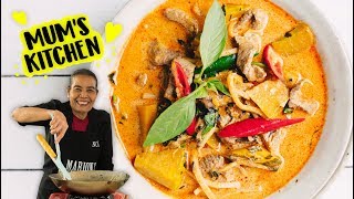 Thai Beef & Pumpkin Red Curry - Marion's Kitchen