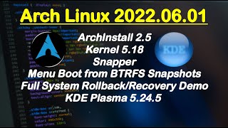 Arch Linux 2022.06.01: Fast, Easy, and Official!