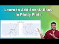 How to add text in plotly plots  | Add Annotations | Part-7 | #Plotly | #datascience
