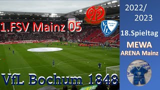 18.Spieltag FSV Mainz 05 - VfL Bochum Rückschlag und Klatsche im ABSTIEGSKAMPF 28.01.2023