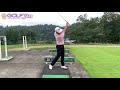 『ガチゴル』【中川叶唯】プロ⑤8番アイアン＆5番アイアンの練習法、スローで見る！〜golfjin