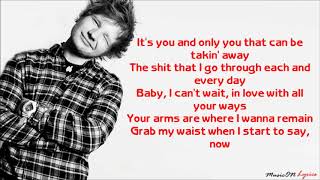 Ed Sheeran & feat. Ella Mai - Put It All On Me [Lyrics]
