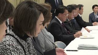 自民党「政治刷新本部」初会合 冒頭挨拶（岸田総裁、茂木幹事長）