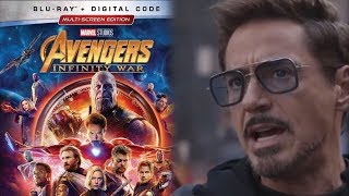 Avengers: Infinity War Blu-Ray Trailer Released and More