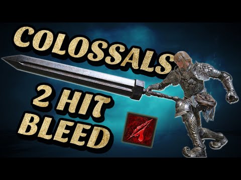 Elden Ring: Colossal Swords Can Bleed In 2 Hits! - YouTube