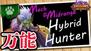 【メカ×ミッドレンジ】ハイブリッドハンターは文字通りの”万能”デッキだ！【ハースストーン/Hearthstone】