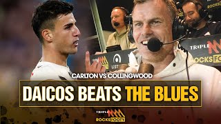 Triple M's Call Of Nick Daicos' Game Winning Goal To Beat The Blues | Triple M F