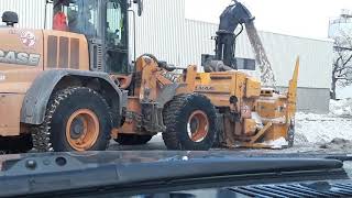 LaRue D50 snow blower Saint John NB Mar 7, 2019 video 1