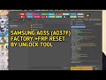 SAMSUNG A03S FACTORY +FRP RESET BY UNLOCK TOOL ।। SAMSUNG  A037F PATTERN + FRP RESET BY UNLOCK TOOL.