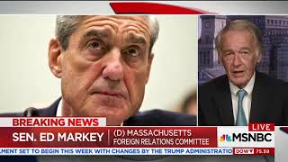 Senator Markey Joins MSNBC's Andrea Mitchell Reports on Mueller Investigation