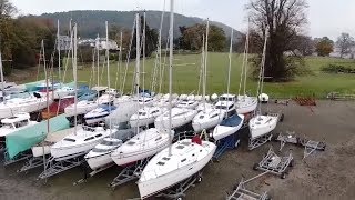 Ullswater By Drone Video 18 Of A Series, Ullswater marine.