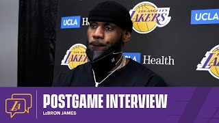 Lakers Postgame: LeBron James (1/7/21)