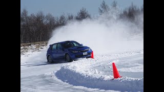 八千穂レイク氷上走行会 2018年2月10日AM11時30分