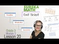 Eureka Grade 3 Module 3 Lesson 20 Exit Ticket