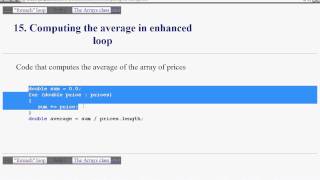 Week 10 Java Array Part 5