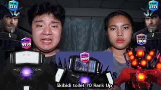 ไททันหัวลำโพงสุดบ้าคลั่งสู้กับหัวส้วมแม่เหล็กใครมีแรงค์โหดที่สุดใน Skibidi toilet 70 (Part 1)