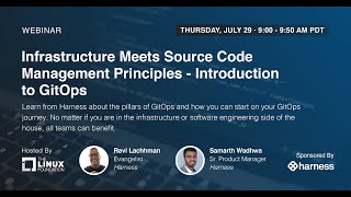 LF Live Webinar: Infrastructure Meets Source Code Management Principles – Introduction to GitOps