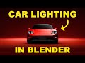 How to MASTER Car Studio Lighting in Blender