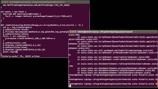 Visualizing Sorts (using Scala)