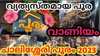 🔥വ്യത്യസ്തമായ പൂര വാണിയം | Chalissery pooram 2023 | vaniyam | muthumanizlittletipsandvlogs