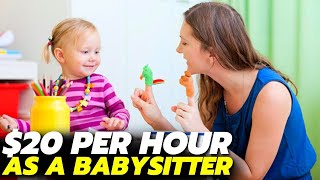 10 Babysitting Sites | How To Earn $20 Per Hour As A Babysitter